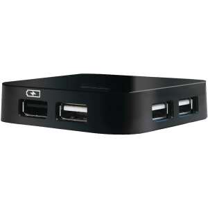 D-Link DUB-H4/E USB 2.0 хъб с 4 порта, черен