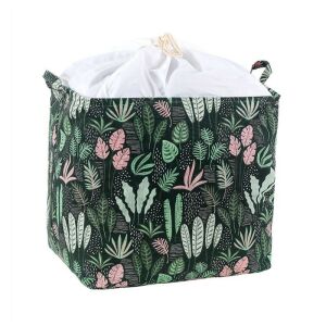 Szervező játékokhoz és ruhákhoz, pamutvászon, 50x40x50 cm