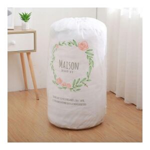 Skandináv stílusú, poliészter, 40x83 cm-es tárolóedény játékoknak vagy ruhaneműnek