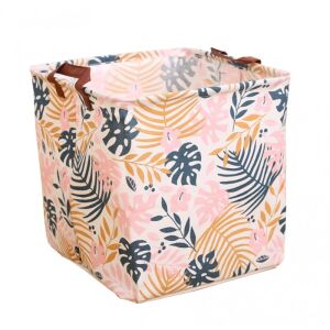 Szervező játékokhoz és ruhákhoz, pamut lepedő, 31x31x31 cm