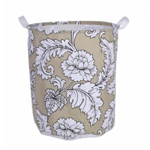 Tárolókosár játékoknak vagy mosópalacknak, pamutvászon, 40x50 cm