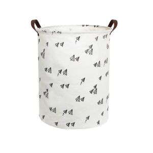 Tárolókosár játékoknak vagy mosópalacknak, pamutvászon, szélessége 35 cm, magassága 45 cm