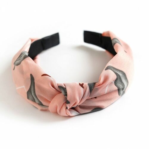 Nyomtatott anyagból készült elasztikus fejpánt turbán, átmérő 12,5 cm, szélesség 3,5 cm 113055185