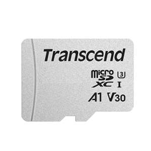 Transcend 300S 8GB MicroSDHC memóriakártya, Class 10, A1, V30 - Transcend