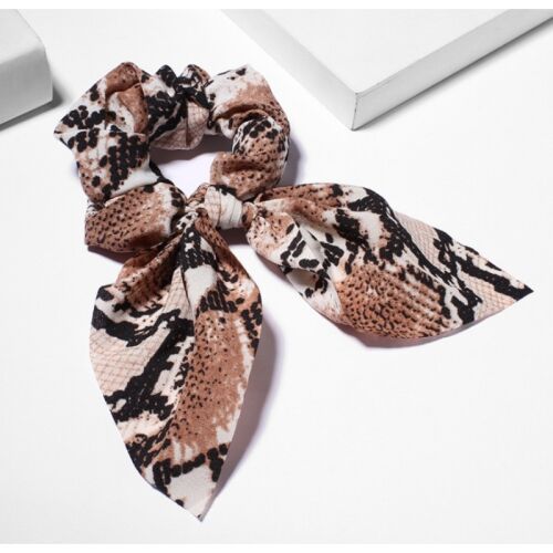 Rugalmas sál hosszú hajra, PIN UP stílus, barna színű 121090619