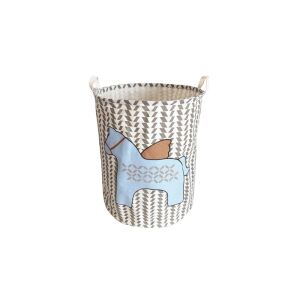 Szervező játékokhoz és ruhákhoz Pegas, pamutvászon, 35x45 cm