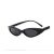 Közelkép az OK262WZ1 fekete macskaszem napszemüvegről