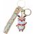 Flamenco Mystique Breloc de chei cu pandantiv ren de Crăciun, lungime 5,3 cm, lățime 3,7 cm, greutate 35 g 113056952