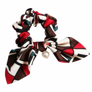 Gyöngyös hajsál, gumiszalag átmérő 12 cm-ig, PIN UP stílusú