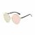 Tükör napszemüveg, rózsa arany, fém elemek 113058171