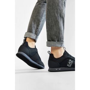 Emporio Armani EA7 pánske čierne tenisky, veľkosť 43, CORDURA materiál, štýlové a pohodlné - Móda&obliekanie