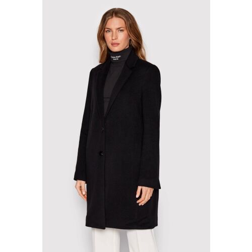Wollmantel Calvin Klein K20K204155 42 EU Schwarz 113059922