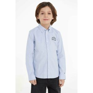 Tommy Hilfiger Kindershirt KB0KB08516 Hellblau 104 CM 4 Jahre 113060048 - Tommy Hilfiger