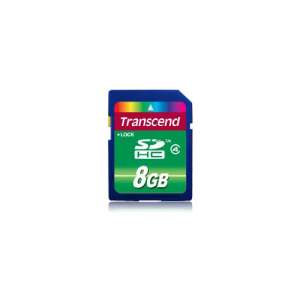Transcend 8GB SDHC Class 4 memóriakártya - Transcend