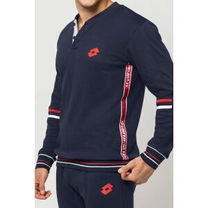 Langer Pyjama für Herren Lotto LP2104 Blau S INTL 113060515 - Herrenbekleidung