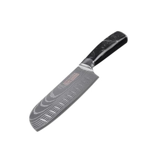 RESTO Eridanus Santoku kés 19cm damaszkuszi acél mintával