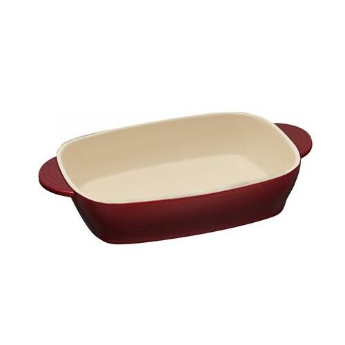 RESTO Fornax rote rechteckige Auflaufform, 2,35L