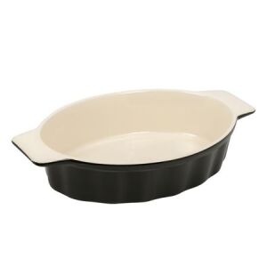 RESTO Fornax oval baking dish, olive green - RESTO