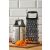 RESTO Sham 95411 grater with grated carrots on cutting board