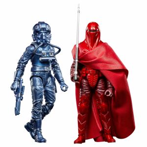 Hasbro Star Wars Black Series Karbonizált Császári Királyi Gárda és TIE Vadász Pilóta Akciófigurák - Hasbro