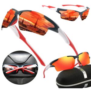 Sport kerékpáros szemüveg, tükör, unisex, UV álló