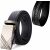 Automata öv ökobőrből, fekete, szélessége 3,5 mm, hossza 131 cm 113076064