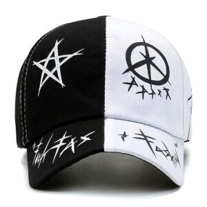 Uniszex baseballsapka graffiti felirattal, állítható kerülete 56-60 cm, csúcshossz 7 cm, légáteresztő anyag
