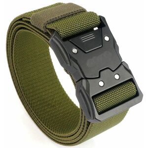 Uniszex taktikai katonai öv SURVIVAL, fekete, polipropilén nylon, 38 mm szélesség