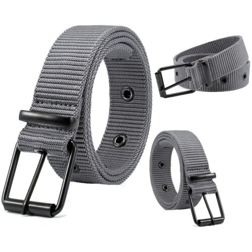 Uniszex katonai taktikai öv SURVIVAL, szürke fém csat, polipropilén nylon, 120 cm