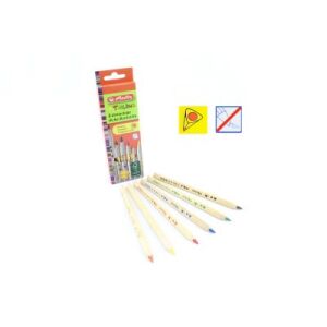 HERLITZ TRILINO SZÍNESCERUZA NATÚRFA 6SZÍN 1CS