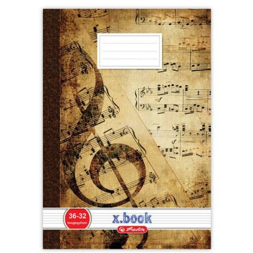 HERLITZ FÜZET HANGJEGY A/5(36-32) 1DB 113082842
