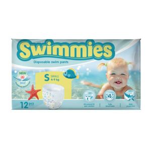 SWIMMIES ÚSZÓPELENKA S 4-9KG 12DB 113083115 - Úszópelenka