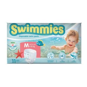 SWIMMIES ÚSZÓPELENKA M 9-15KG 11DB 113083117 - Úszópelenka
