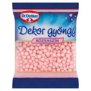 DR.OETKER DEKOR GYÖNGY RÓZSASZÍN 30G 113083480 - Sütés & Főzés