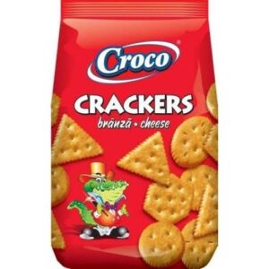 CROCO CRACKERS SAJTOS 100G
