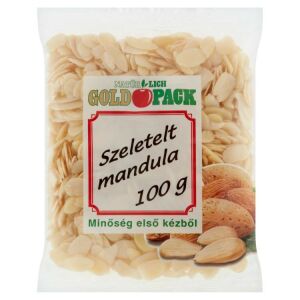 GOLD PACK MANDULA SZELETELT 100G 113083905 - Sütés & Főzés