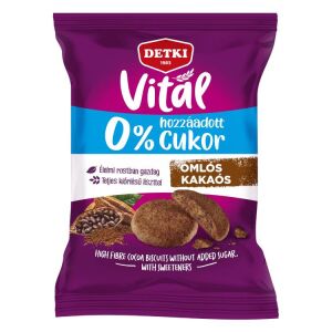 DETKI KEKSZ OMLÓS HOZZÁADOTT CUKOR NÉLKÜL KAKAÓS 180G 113084098 - Keksz
