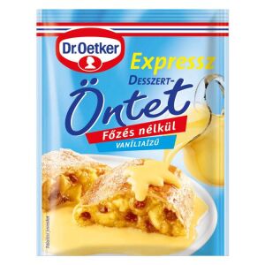DR.OETKER EXPRESSZ DESSZERT ÖNTET VANÍLIA 39G 113084130 - Sütés & Főzés