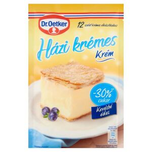 DR.OETKER KRÉM HÁZI KRÉMES -30% CUKOR 149G 113084138 - Sütés & Főzés