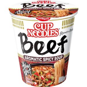 Nissin Cup Noodles Marha Aromatic Spicy Soup, instant ramen - Befőtt & Konzerv