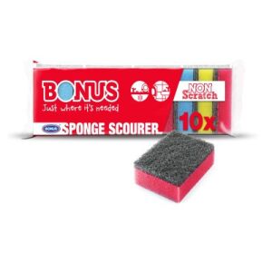 BONUS MOSOGATÓSZIVACS B040 10DB 113084397 - Mosogatószivacs