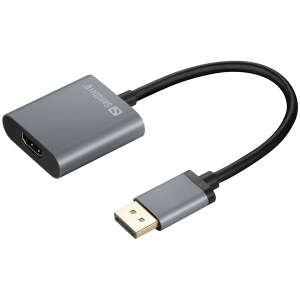 Sandberg DisplayPort - HDMI adapter 4K 60Hz videóhoz - Sandberg
