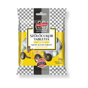HÁZISWEETS SZŐLŐCUKOR CITROM 80G 113084706 - Cukorka