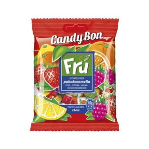 CANDY BON FRU PUHAKARAMELLA EPER-MÁLNA 60G 113084716 - Cukorka