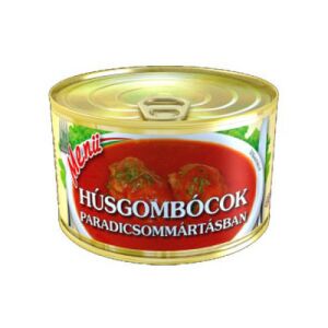 Szegedi Menü Húsgombóc paradicsommártásban 400g konzerv - Befőtt & Konzerv