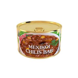 Szegedi Menü Mexikói Chilis Bab 400g konzerv - Befőtt & Konzerv