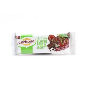 CERBONA MÜZLISZELET GLUTÉNMENTES CSOKOLÁDÉ-MEGGY 35G 113084848 - Cerbona