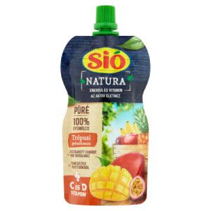 SIÓ NATURA GYÜMÖLCSMIX TRÓPUSI 100% 120G 113085077 - Gyümölcslé