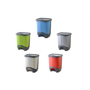 EKOLUX SZEMETES PEDÁLOS 2X10,5L 1DB