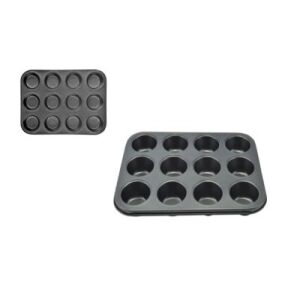 MUFFINSÜTŐ TEFLON 12RÉSZES ENG-249 1DB
